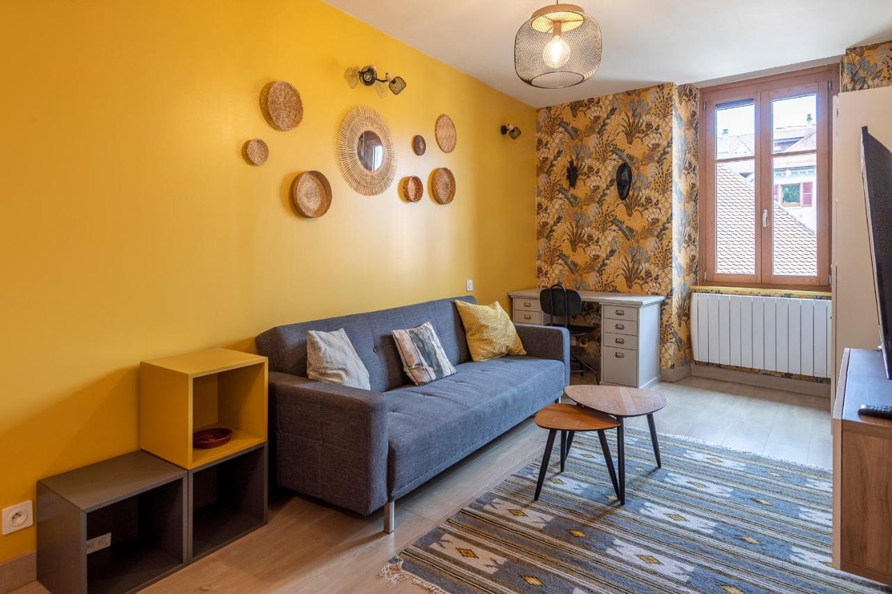 アヌシーReflet Des Alpes Furnished Flatアパートメント エクステリア 写真